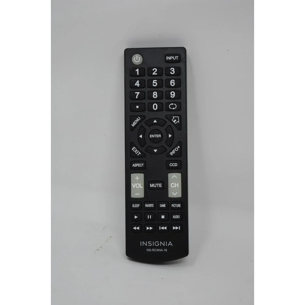 Insignia NS-RC4NA-16 TV Remote Control OEM Genuine Replacement Battery Cover Inc